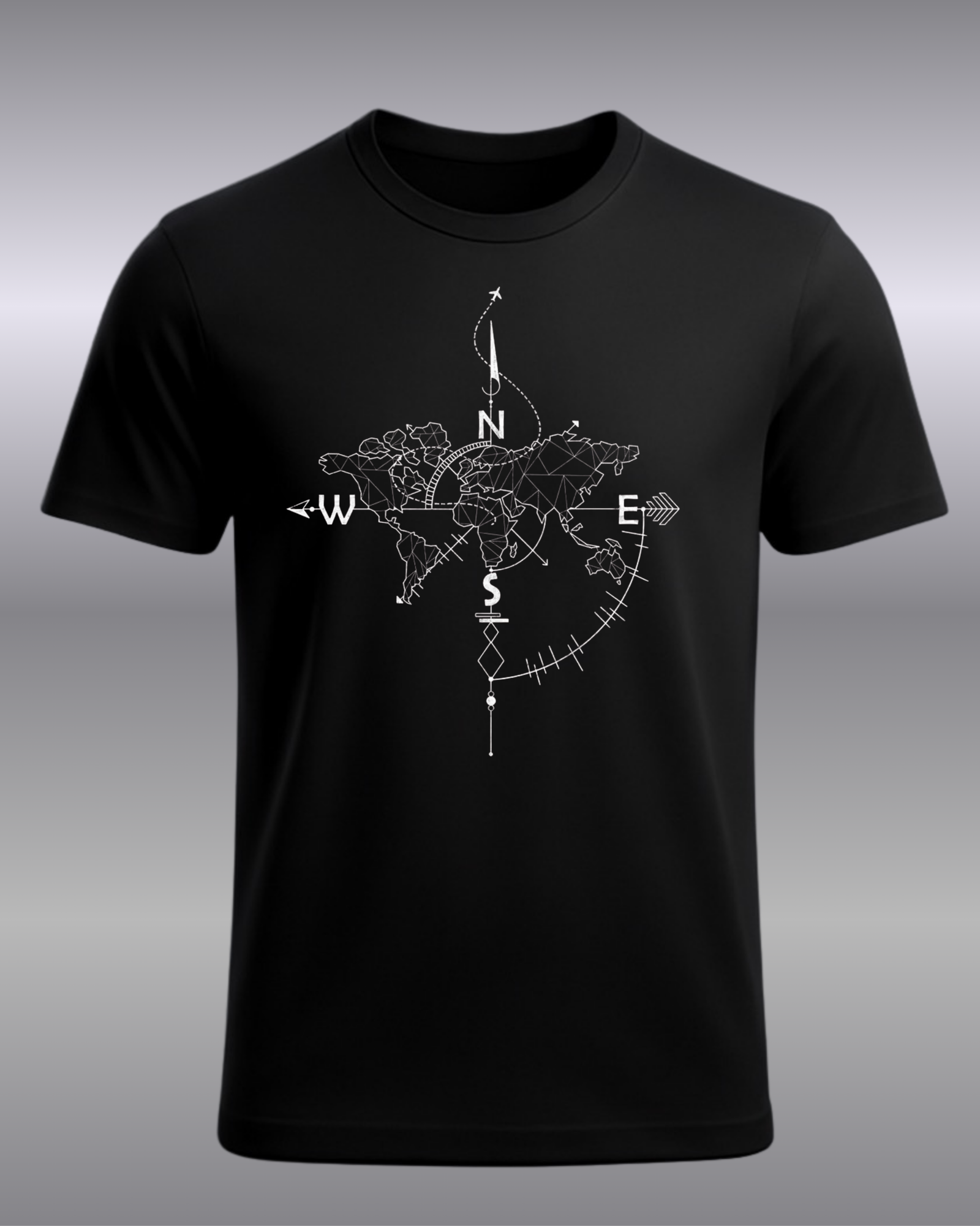 Directions Black T-Shirt