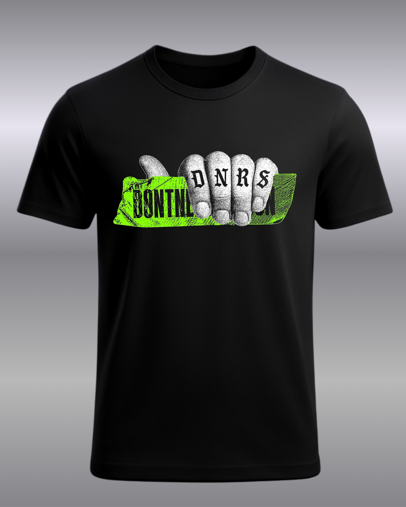DNRS Black T-Shirt